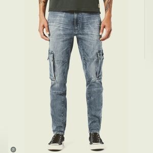 NWT Hudson Cargo Jeans In Light Stone
